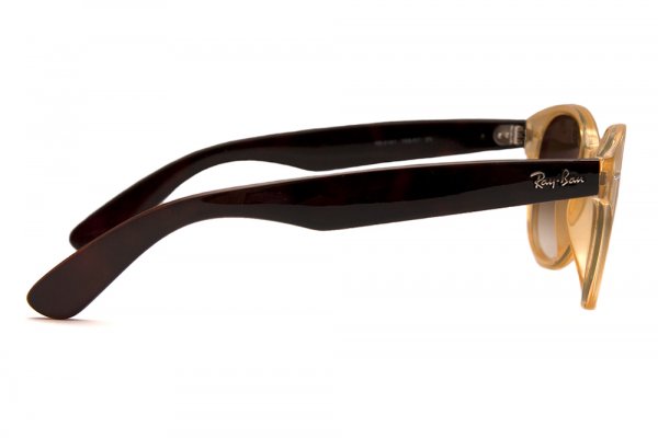   Ray-Ban Rounded Wayfarer RB4141-768-51 Honey/Faded Brown