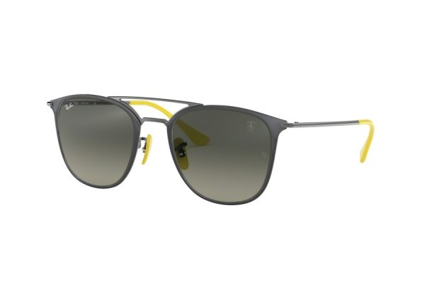   Ray-Ban Scuderia Ferrari Collection RB3601M-F023-71 Black / Gunmetal | Green / Grey