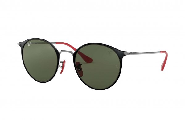   Ray-Ban Scuderia Ferrari Collection RB3602M-F020-31 Black/Red | Dark Green