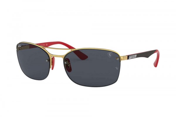  Ray-Ban Scuderia Ferrari Collection RB3617M-F008-87 Black / Red | Dark Grey