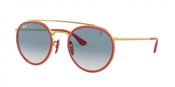   Ray-Ban Scuderia Ferrari Collection RB3647M-F029-3F Arista / Red | Blue Gradient