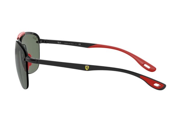 Sunglasses Ray-Ban Scuderia Ferrari Collection RB3662M-F028-71 Red / Black | Natural Green
