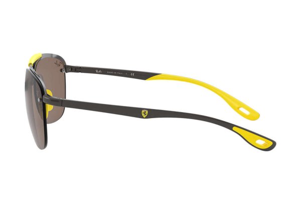   Ray-Ban Scuderia Ferrari Collection RB3662M-F030-73 Gunmetal / Yellow | Dark Brown