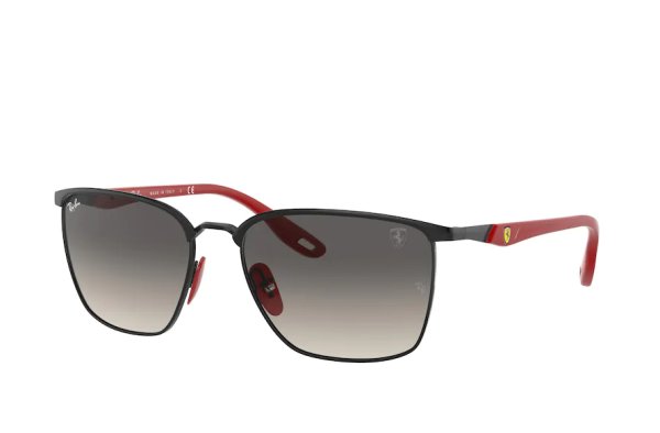 Sunglasses Ray-Ban Scuderia Ferrari Collection RB3673M-F041-11 Black / Red | Grey Gradient
