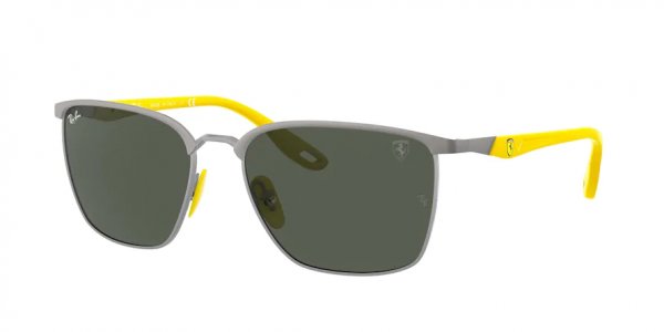   Ray-Ban Scuderia Ferrari Collection RB3673M-F063-71 Gunmetal / Yellow | Natural Green
