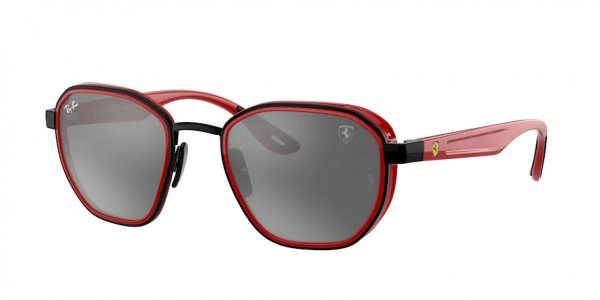  Ray-Ban Scuderia Ferrari Collection RB3674M-F002-6G Red / Black | Grey Mirror