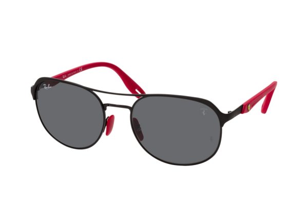   Ray-Ban Scuderia Ferrari Collection RB3685M-F041-87 Black / Red | Dark Grey