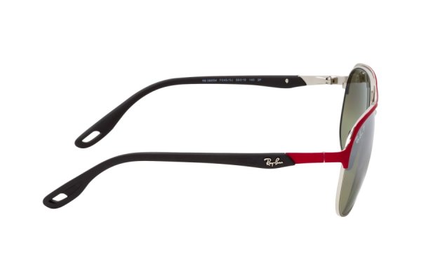   Ray-Ban Scuderia Ferrari Collection RB3685M-F045-5J Red / Black | Gradient Grey Polarized