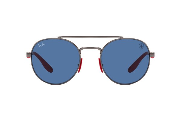   Ray-Ban Scuderia Ferrari Collection RB3696M-F001-80 Gunmetal / Red | Dark Blue