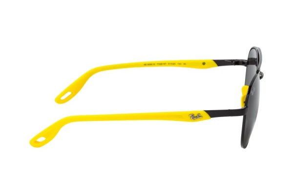   Ray-Ban Scuderia Ferrari Collection RB3696M-F028-87 Black / Yellow | Dark Grey
