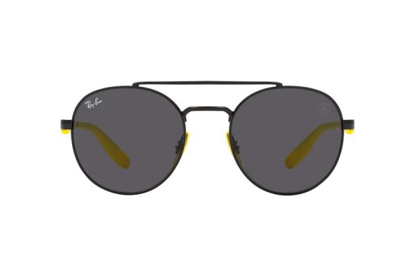   Ray-Ban Scuderia Ferrari Collection RB3696M-F028-87 Black / Yellow | Dark Grey