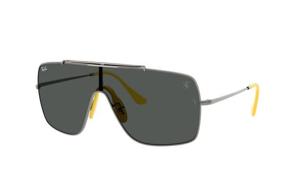   Ray-Ban Scuderia Ferrari Collection RB3697M-F030-87 Gunmetal / Yellow | Dark Grey