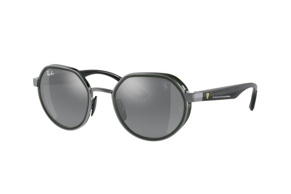   Ray-Ban Scuderia Ferrari Collection RB3703M-F078-6G Gunmetal / Black | Dark Grey Mirror