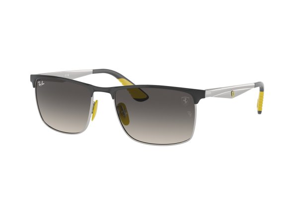  Ray-Ban Scuderia Ferrari Collection RB3726M-F087-11 Black / Silver |  Grey Gradient