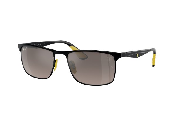 Sunglasses Ray-Ban Scuderia Ferrari Collection RB3726M-F088-5J Black | Grey Mirror Polarized