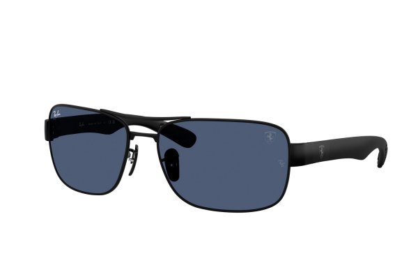   Ray-Ban Scuderia Ferrari Collection RB3763M-F119-80 Black | Dark Blue