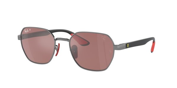 Sunglasses Ray-Ban Scuderia Ferrari Collection RB3794M-F001-H2 Gunmetal  / Black | Red Mirror Polarized