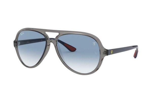   Ray-Ban Scuderia Ferrari Collection RB4125M-F645-3F Light Grey / Dark Blue | Sky Blue Gradient