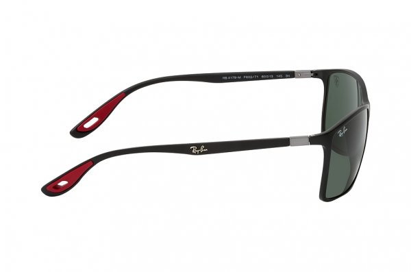   Ray-Ban Scuderia Ferrari Collection RB4179M-F602-71 Matt Black | Natural Green