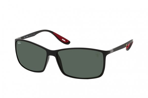   Ray-Ban Scuderia Ferrari Collection RB4179M-F602-71 Matt Black | Natural Green