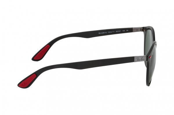   Ray-Ban Scuderia Ferrari Collection RB4296M-F602-71 Matt Black | Natural Green