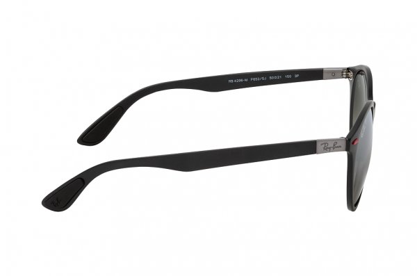   Ray-Ban Scuderia Ferrari Collection RB4296M-F652-5J Matt Black | Grey Mirror Polarized