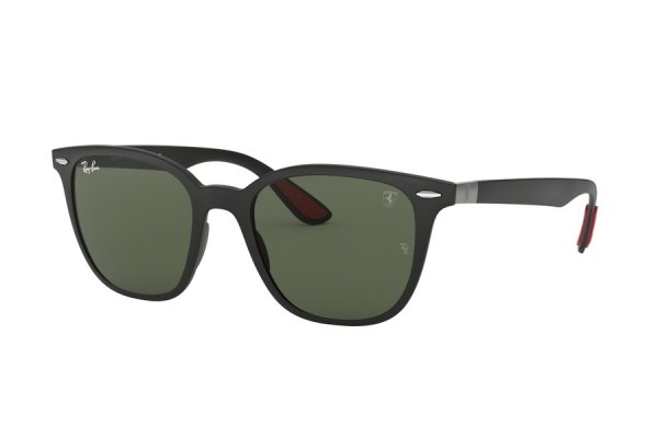   Ray-Ban Scuderia Ferrari Collection RB4297M-F602-71 Matt Black | Natural Green