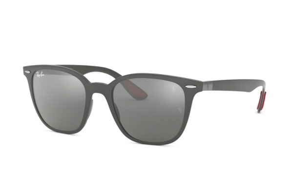   Ray-Ban Scuderia Ferrari Collection RB4297M-F626-6G Matt Black | Silver Mirror