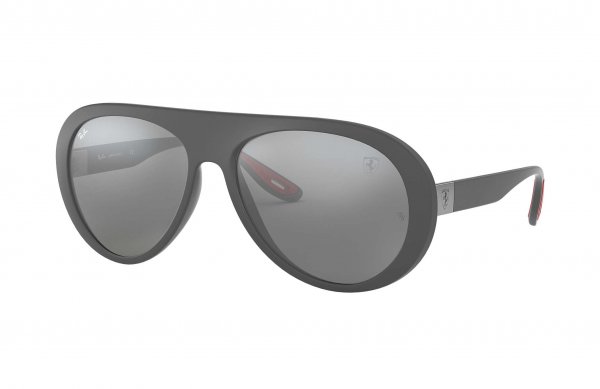   Ray-Ban Scuderia Ferrari Collection RB4310M-F626-6G Black | Grey Mirror