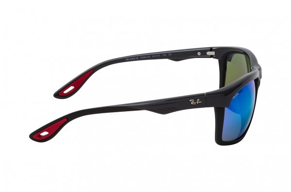  Ray-Ban Scuderia Ferrari Collection RB4363M-F658-55 Grey / Black | Blue Mirror