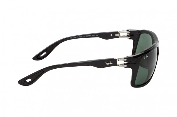   Ray-Ban Scuderia Ferrari Collection RB4364M-F650-71 Black | Natural Green