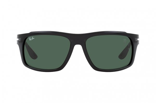   Ray-Ban Scuderia Ferrari Collection RB4364M-F650-71 Black | Natural Green