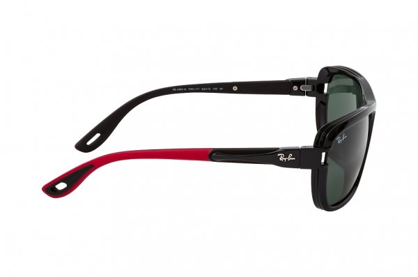   Ray-Ban Scuderia Ferrari Collection RB4365M-F601-71 Black | Natural Green