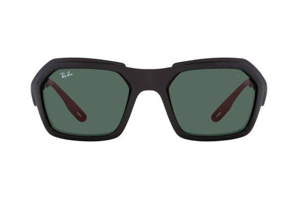   Ray-Ban Scuderia Ferrari Collection RB4367M-F650-71 Black | Natural Green