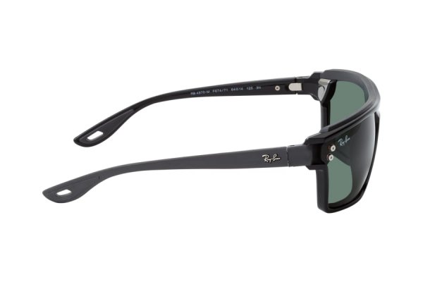   Ray-Ban Scuderia Ferrari Collection RB4370M-F674-71 Black | Natural Green
