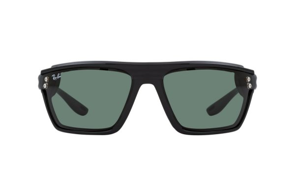   Ray-Ban Scuderia Ferrari Collection RB4370M-F674-71 Black | Natural Green
