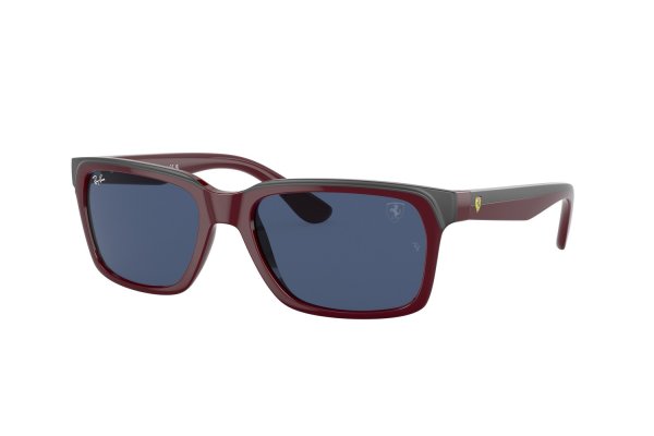 Sunglasses Ray-Ban Scuderia Ferrari Collection RB4393M-F679-80 Dark Red | Dark Blue