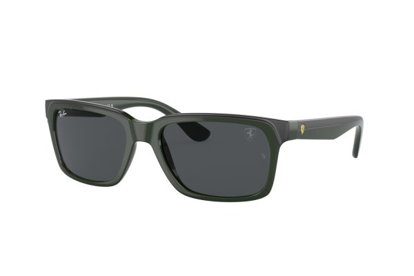Sunglasses Ray-Ban Scuderia Ferrari Collection RB4393M-F680-87 Dark Green | Dark Grey