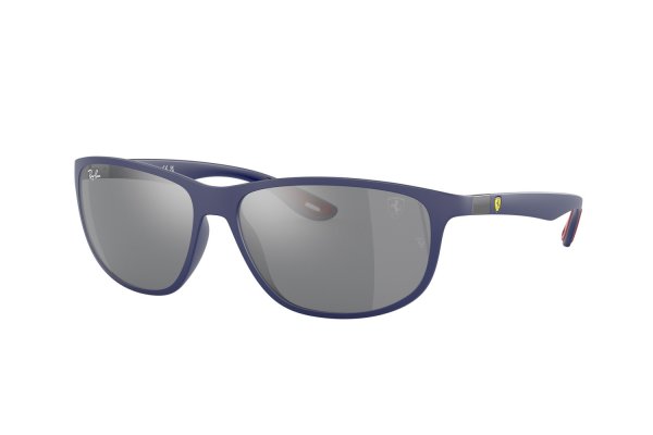   Ray-Ban Scuderia Ferrari Collection RB4394M-F604-6G Dark Blue | Dark Grey Mirror