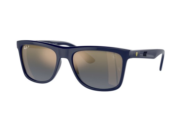   Ray-Ban Scuderia Ferrari Collection RB4413M-F688-J0 Dark Blue | Grey Mirror Polarized