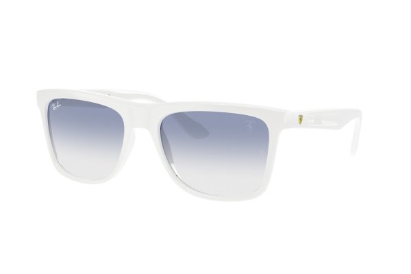Sunglasses Ray-Ban Scuderia Ferrari Collection RB4413M-F692-19 White | Light Blue Gradient