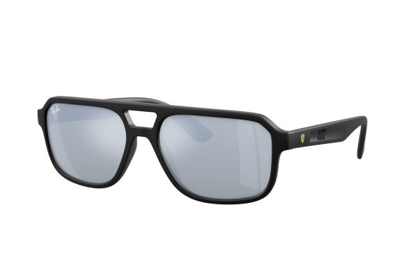   Ray-Ban Scuderia Ferrari Collection RB4414M-F684-30 Matt Black | Silver Mirror