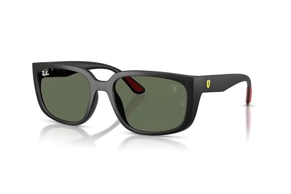   Ray-Ban Scuderia Ferrari Collection RB4443M-F602-71 Black | Natural Green