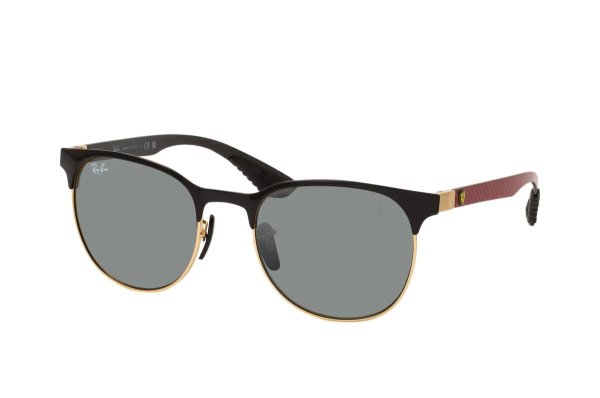   Ray-Ban Scuderia Ferrari Collection RB8327M-F081-6G Black / Red  | Dark Grey Mirror