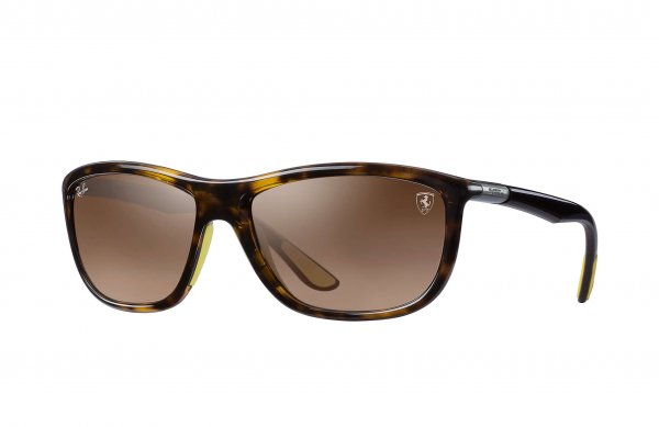   Ray-Ban Scuderia Ferrari Collection RB8351M-F609-13 Havana | Faded Brown