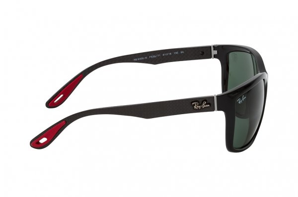   Ray-Ban Scuderia Ferrari Collection RB8356M-F632-71 Black | Natural Green