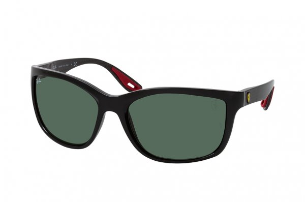  Ray-Ban Scuderia Ferrari Collection RB8356M-F632-71 Black | Natural Green