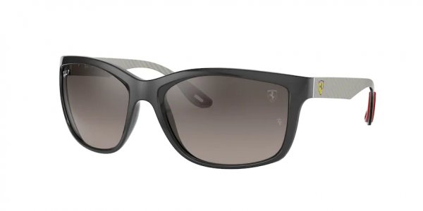   Ray-Ban Scuderia Ferrari Collection RB8356M-F656-5J Black / Grey | Grey Gradient Polarized 