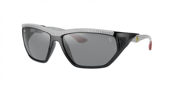   Ray-Ban Scuderia Ferrari Collection RB8359M-F662-6G Grey / Black | Grey Mirror