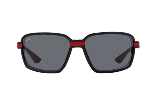   Ray-Ban Scuderia Ferrari Collection RB8360M-F601-87 Black / Red | Dark Grey